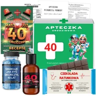 Zestawy upominkowe - Zestaw Prezent na 40 Urodziny dla Faceta Apteczka - miniaturka - grafika 1
