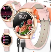 Smartband - Smartwatch Active Band SMARTWATCH ZEGAREK WATCH DAMSKI MENU PL ROZMOWY AMOLED POWIADOMIENIA SPORT ET390 - miniaturka - grafika 1