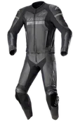 Odzież motocyklowa - Kombinezon Skórzany Alpinestars GP Force Chaser 2-Częściowy Czarny58 - miniaturka - grafika 1