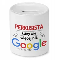 Skarbonki - Skarbonka Dla Perkusisty na Urodziny na Prezent z Nadrukiem ze Zdjęciem - miniaturka - grafika 1