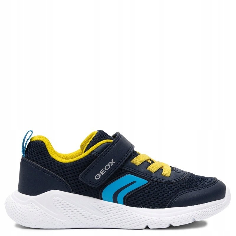 Geox Chłopięce Oddychające Sneakersy Granatowe J36GBA-C0657 r.35
