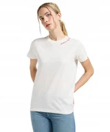 Koszulki i topy damskie - T-shirt Lee LITTLE EMBROIDERY TEE 112363624 Ecru S - miniaturka - grafika 1