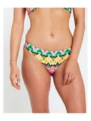 Stroje kąpielowe - Majtki kąpielowe RIP CURL Ikat Geo Cheeky Pant turkusowe S - Rip Curl - miniaturka - grafika 1