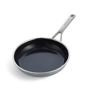 KitchenAid patelnia 3-warstwowa stalowa z powłoką 24 cm - Patelnie - miniaturka - grafika 1