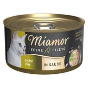 Mokra karma dla kotów - Miamor Feine Filets w puszkach, 24 x 85 g - Kurczak - miniaturka - grafika 1