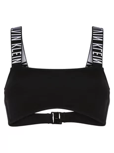 Calvin Klein - Damska góra od bikini  z wypełnieniem, czarny - Stroje kąpielowe - miniaturka - grafika 1