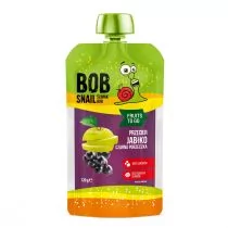 Bob Snail Smoothie jabłko - czarna porzeczka bez dodatku cukru 120 ml - Soki i napoje niegazowane - miniaturka - grafika 1