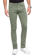 Spodnie męskie - Wrangler, Spodnie męskie, Larston Dusty Olive W18Sdv65M, rozmiar W27 L32 - miniaturka - grafika 1