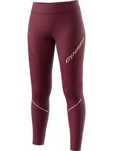 DYNAFIT Legginsy funkcyjne "TRAVERSE" w kolorze fioletowym - Spodnie sportowe damskie - miniaturka - grafika 1