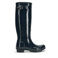 Kalosze damskie - Kalosze Hunter WFT1000RGL Granatowy - miniaturka - grafika 1