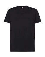 Odzież robocza - T-Shirt roboczy koszulka BHP 100% Bawełna TSRA 190g Czarny ROZM XS - miniaturka - grafika 1