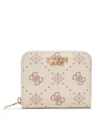 Portfele - Guess Portfel Carrie Logo Slg SWGP98 98137 Écru - miniaturka - grafika 1