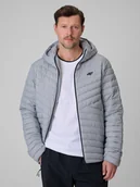 Kurtki męskie - 4F Kurtka z wypełnieniem syntetycznym męska - szara S - miniaturka - grafika 1