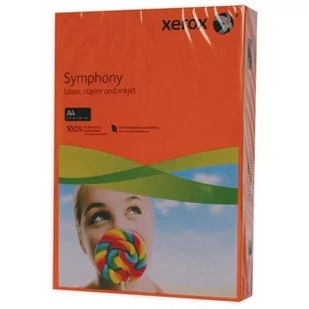 Xerox SYMPHONY A4 80 POMARAŃCZOWY CIEMNY (003R93953) - Papier do drukarek - miniaturka - grafika 1