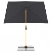 Parasole ogrodowe - ALU WOOD 220 x 300 cm - wahadłowy parasol ogrodowy z drążkiem bocznym z ochroną ULTRA UV 840 - miniaturka - grafika 1