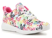Sneakersy damskie - Skechers Bobs Squad Starry Love White 117092-WMLT - miniaturka - grafika 1