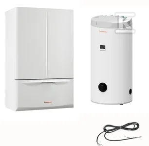 Immergas Zestaw z kotłem kondensacyjnym Extra 24 Standard 100 - Piece i kotły grzewcze - miniaturka - grafika 1