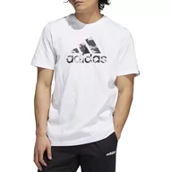 Koszulki sportowe męskie - Koszulka adidas World Of adidas Accesories HK9194 - biała - Adidas - miniaturka - grafika 1