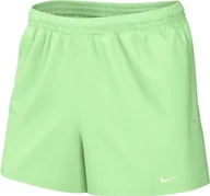 Spodenki damskie - Nike Spodenki damskie Sportswear Chll Ft Hr 2In Short (ok. 5 cm), Vapor Green/Sail, FN2455-376, L - miniaturka - grafika 1