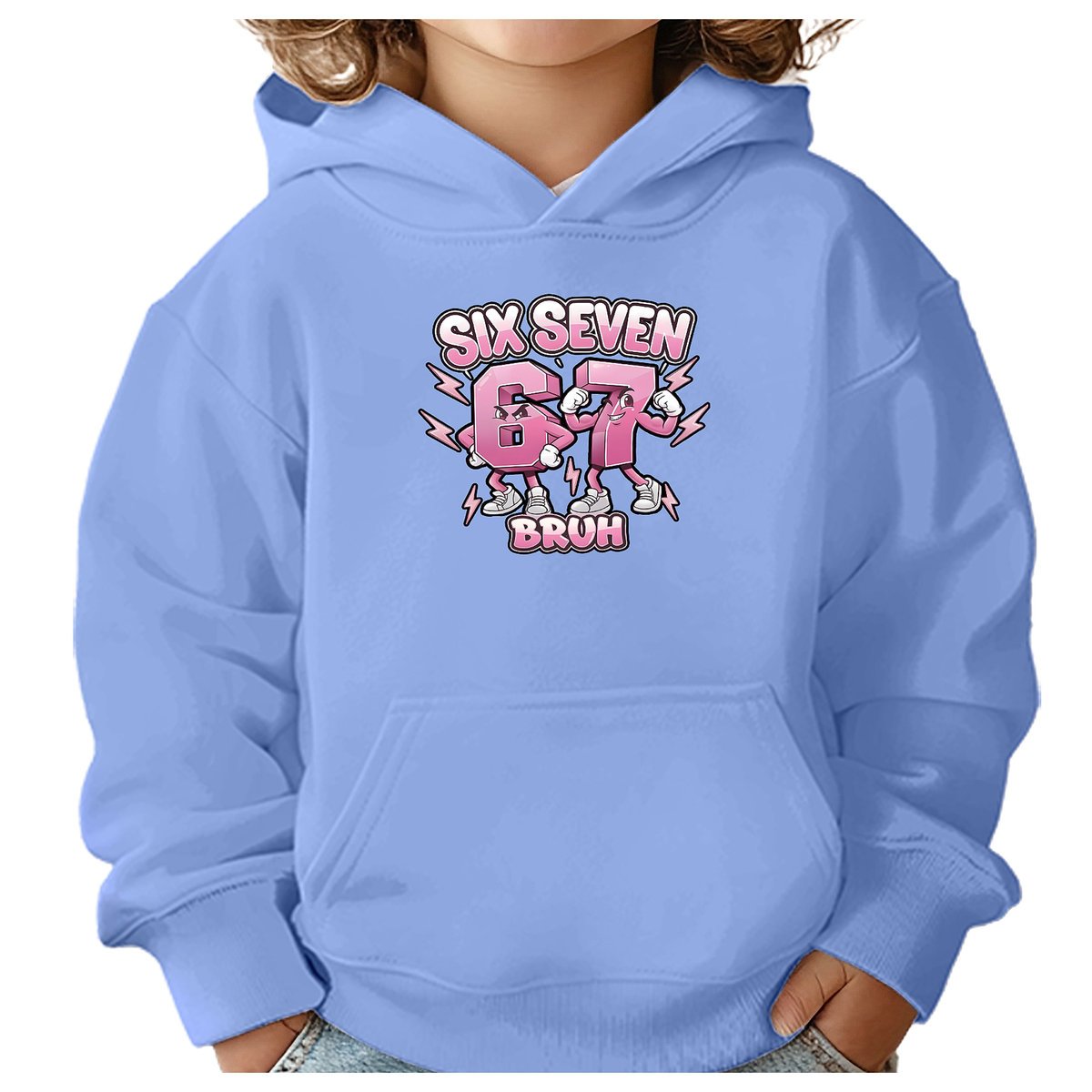 BLUZA DZIECIĘCA 67 SIX SEVEN VIRAL 104 CHŁOPIĘCA DZIEWCZĘCA PREZENT