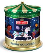 Herbata - Riston Merry-Go-Round 125g herbata liściasta w puszce z pozytywką - miniaturka - grafika 1