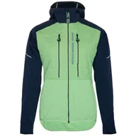 Kurtki i kamizelki sportowe damskie - Kurtka damska Silvini Asprino Rozmiar: XL / Kolor: zielony/niebieski - miniaturka - grafika 1