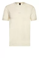 Koszulki męskie - BOSS T-shirt męski Tokks, beżowy, XXL - miniaturka - grafika 1
