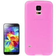 Etui i futerały do telefonów - Etui na telefon komórkowy Etui ochronne TPU do Samsung Galaxy S5 / S5 Neo przezroczysty różowy - miniaturka - grafika 1