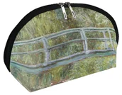 Kosmetyczki, organizery i kuferki - Kosmetyczka Most nad stawem z liliami wodnymi Claude Monet - miniaturka - grafika 1