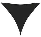 Parasole ogrodowe - Czarny trójkątny żagiel ogrodowy T8-F23 - miniaturka - grafika 1