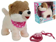 Zabawki interaktywne dla dzieci - Maskotka interaktywna Piesek chodzšcy na smyczy - miniaturka - grafika 1