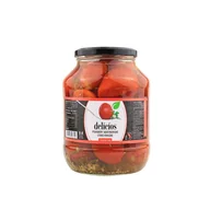 Pasztet i przetwory mięsne - Pomidory marynowane lekko kwaśne "Delicios" 1700ml - miniaturka - grafika 1