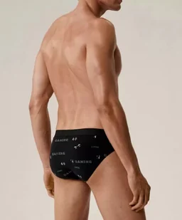 SLIPY ATLANTIC 3MP-206 JZ25 CZARNY - Atlantic - Majtki damskie - miniaturka - grafika 1