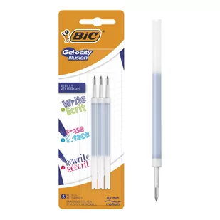 BIC Wkład do długopisów zmazywalnych Gelocity Illusion WIKR-1051980 - Wkłady do długopisów - miniaturka - grafika 1