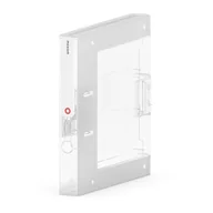 Segregatory - Segregator Zamykany Teczka Na Dokumenty Transparentny A4 50 Mm Newbinder - miniaturka - grafika 1