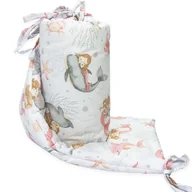 Ochraniacze do łóżeczka - OCHRANIACZ 180X30 DO ŁÓŻECZKA DLA DZIECI NIEMOWLĄT Kerstin - miniaturka - grafika 1