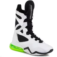 Buty sportowe damskie - Nike Buty Air Max Box AT9729 103 White/Black/Electric Green - miniaturka - grafika 1