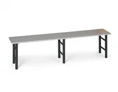 Meble do szkół i przedszkoli - B2B Partner Ławka szatniowa, siedzisko - laminat, nogi antracyt 179614 - miniaturka - grafika 1