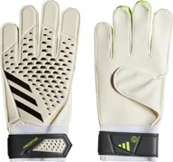 Piłka nożna - Rękawice bramkarskie adidas Predator Training biało-czarne IA0874-10,5 - miniaturka - grafika 1