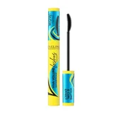 Tusze do rzęs - Eveline KOLOROWKA Viva Volume Lashes Waterproof Maskara do rzęs pogrubiająco-podkręcająca black 10ml - miniaturka - grafika 1