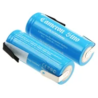 Ładowarki i akumulatory - Ogniwa ICR18490 1600mAh 5.92Wh Li-Ion 3.7V bez zabezpieczenia z blaszkami lutowniczymi z otworami zestaw 2 szt (Cameron Sino) - miniaturka - grafika 1