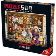 Puzzle - Puzzle 500 Szafa pełna pluszaków i lalek Nowa - miniaturka - grafika 1