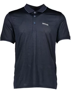 Koszulki sportowe męskie - Regatta Funkcyjna koszulka polo "Remex II" w kolorze granatowym - grafika 1