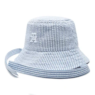 Kapelusz Tommy Hilfiger AU0AU01675 Błękitny - Czapki dla dzieci - miniaturka - grafika 1