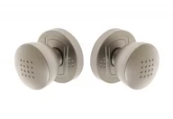 Klamki - Gałka-gałka ARGUS z szyldem okrągła nikiel matowa obrotowa T-651-112 G5 - miniaturka - grafika 1