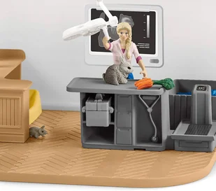 Schleich 42502 Klinika weterynaryjna ze zwierzętami - Figurki dla dzieci - miniaturka - grafika 12