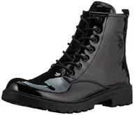 Buty dla dziewczynek - Geox Trapery J Casey G. G J9420G 000HH C9999 D Czarny - miniaturka - grafika 1
