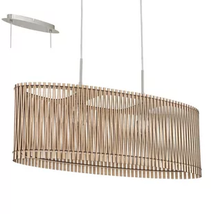 Eglo SENDERO 96194 LAMPA WISZĄCA DREWNO - Lampy sufitowe - miniaturka - grafika 1
