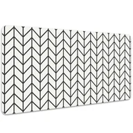 Podkładki na biurko - Mata z nadrukiem na biurko Wzór w jodełkę 100x50 cm, Dywanomat - miniaturka - grafika 1