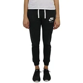 Dresy damskie - Nike Damskie Spodnie Dresowe Sportwear Gym Vintage, Czarny (Black/Sail), S, 883731-010 - miniaturka - grafika 1
